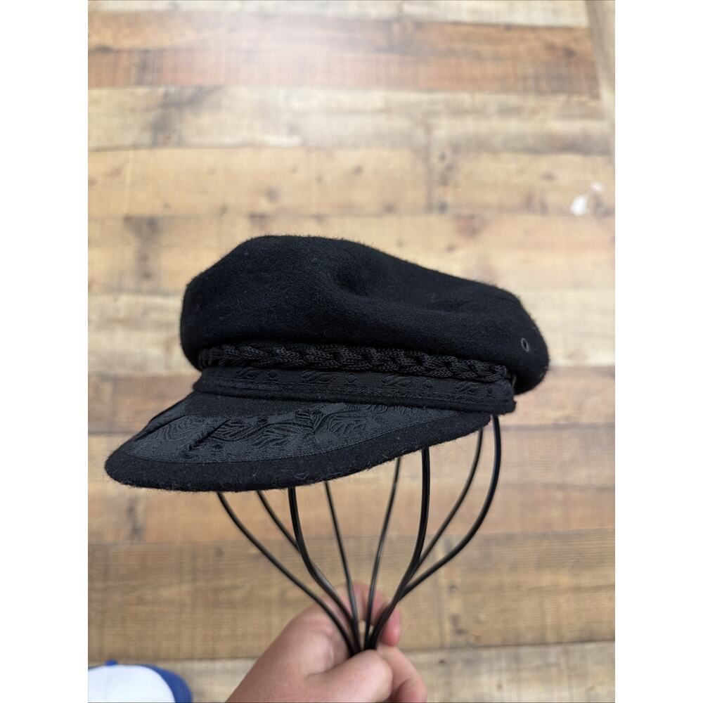 Authentic Greek Fisherman's Cap - Wool - Black